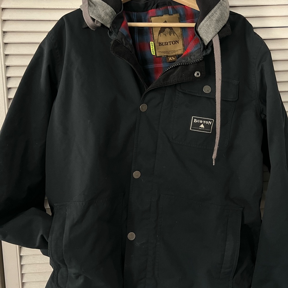 Burton dryride XL chore style snowboarding jacket